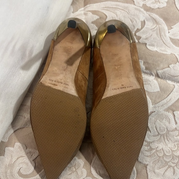 Brown Leather Stilettos - Picture 4 of 5